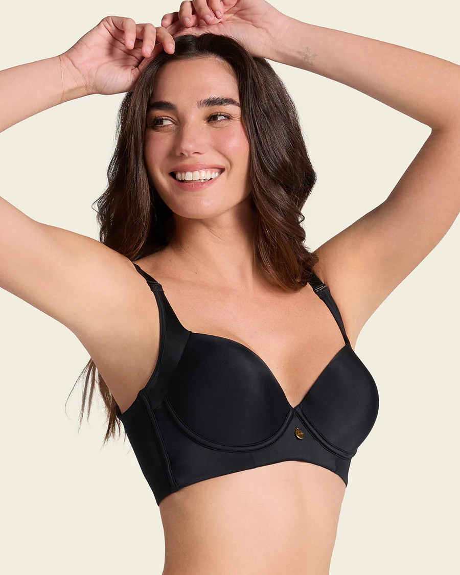 Back Smoothing Bra with Soft Full Coverage Cups - Image 2