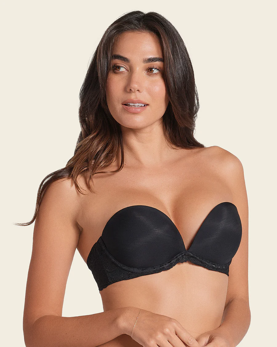 The 3D Bra Triple Push-Up Plunge Bra